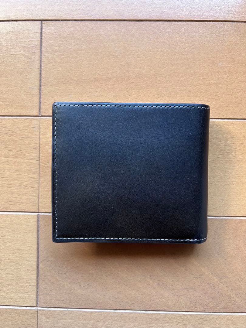 TAKEO KIKUCHI 二つ折り財布 茶レザー