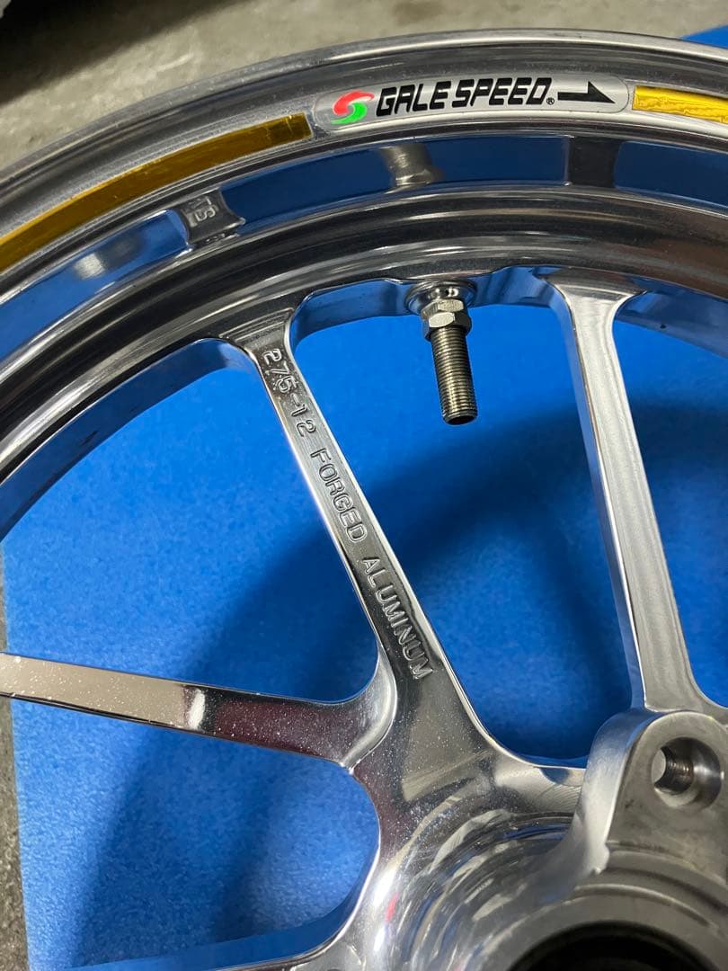 磨き品　NSR APE モンキー　ゴリラ　ゲイルスピード　ホイール　NSF