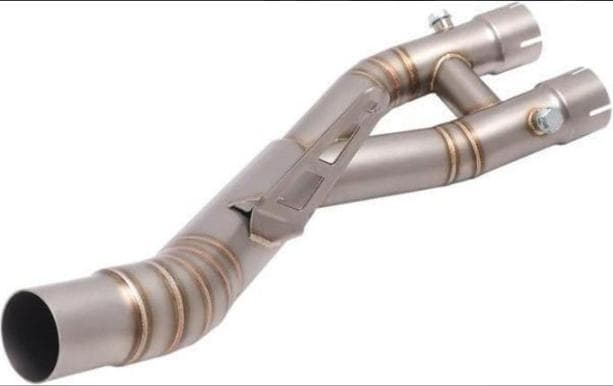 MT-10/R1 2015-21用 ステンレス中間パイプ 高耐久