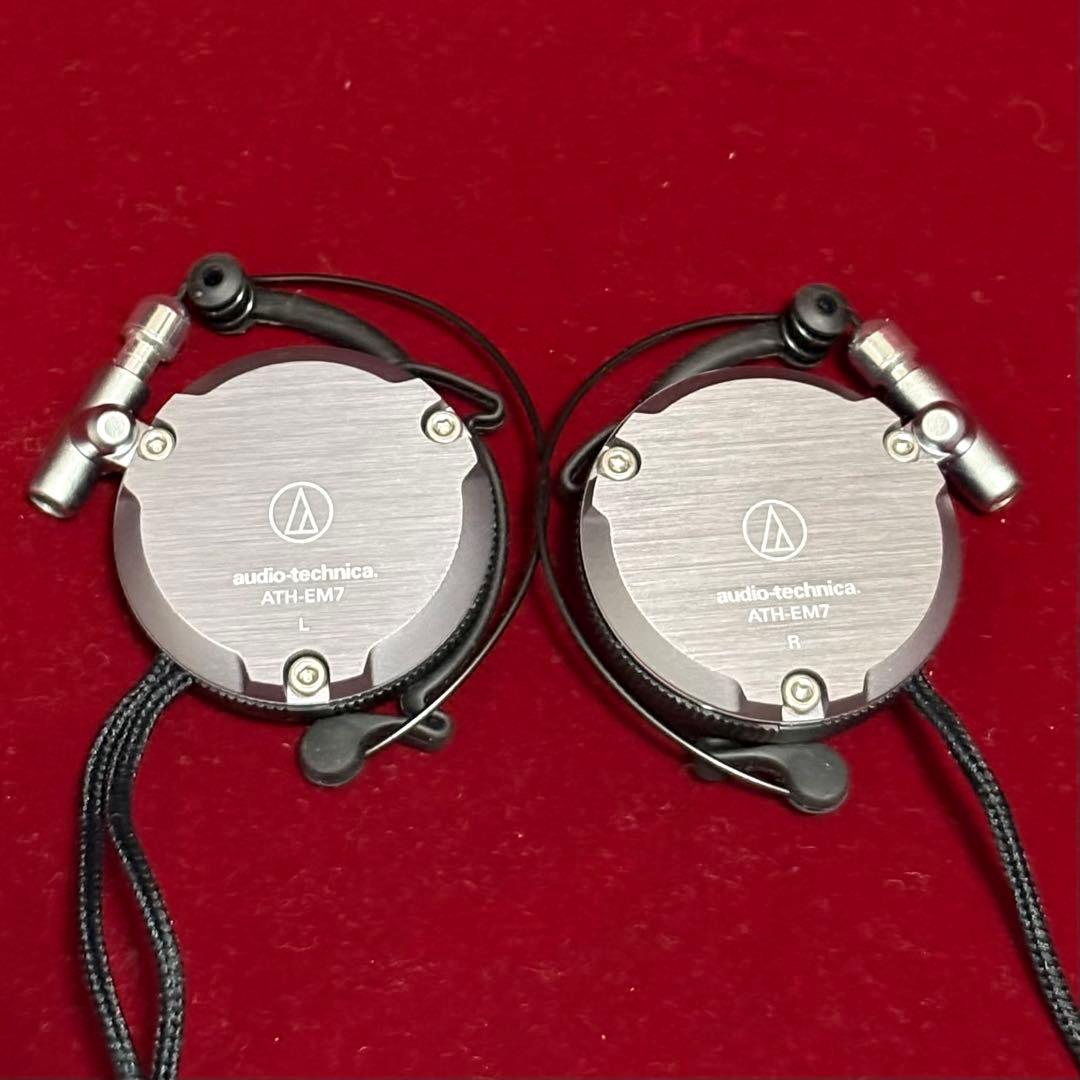 audio-technica ATH-EM7 有線ヘッドホン GM