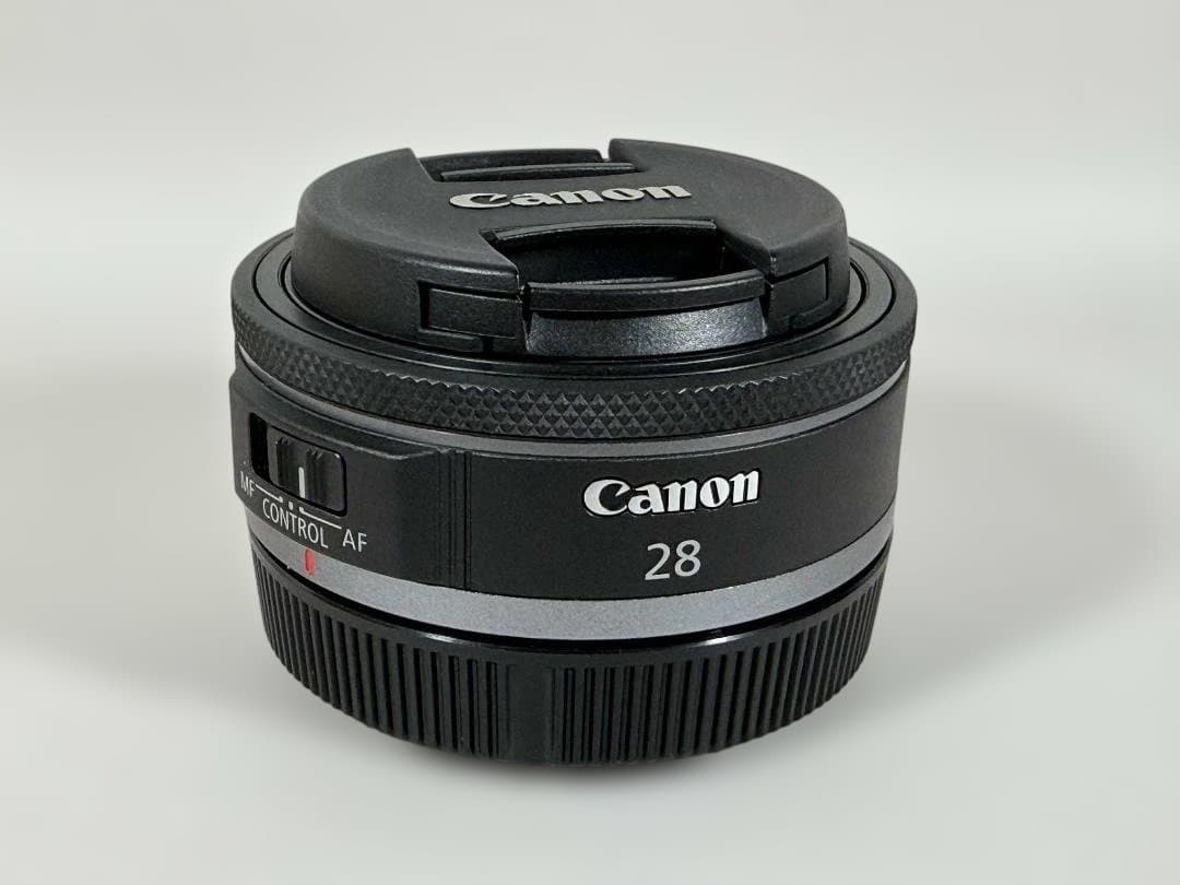 【極美品・純正フード付】CANON(キヤノン) RF28mm F2.8 STM
