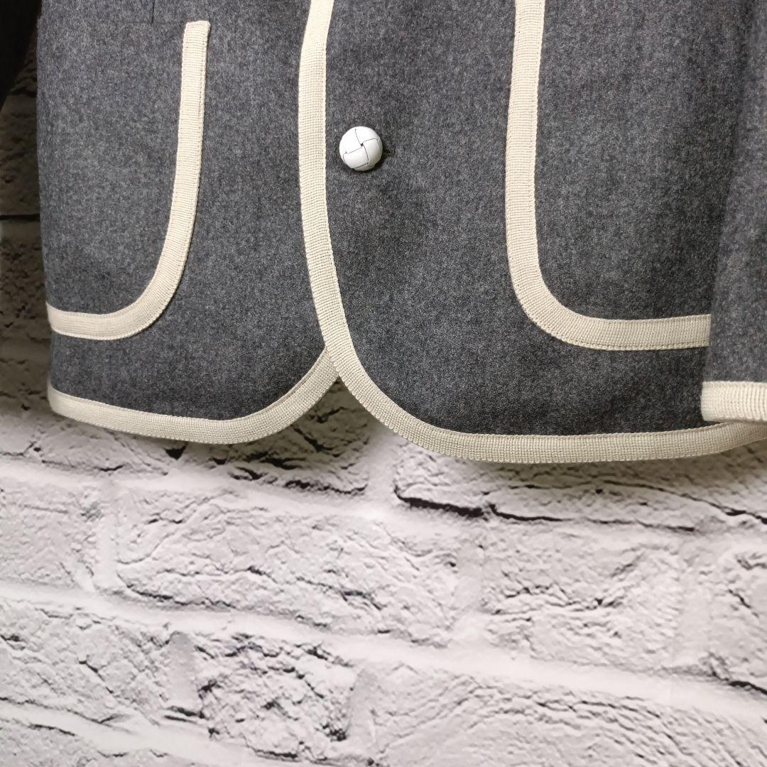 ■A(LeFRUDE)E アレフレード 15AWセットアップ　グレー　パイピング