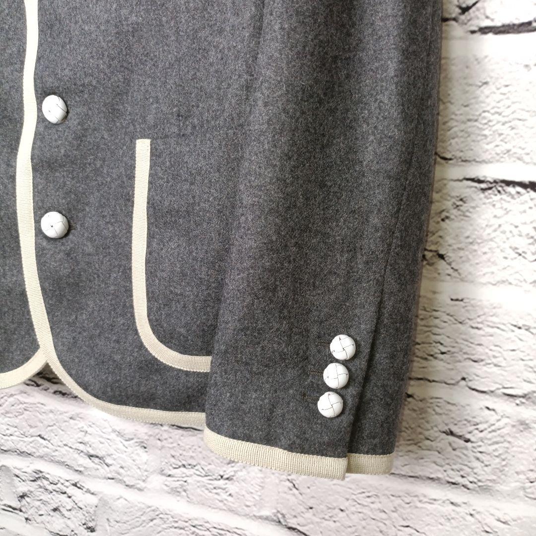 ■A(LeFRUDE)E アレフレード 15AWセットアップ　グレー　パイピング