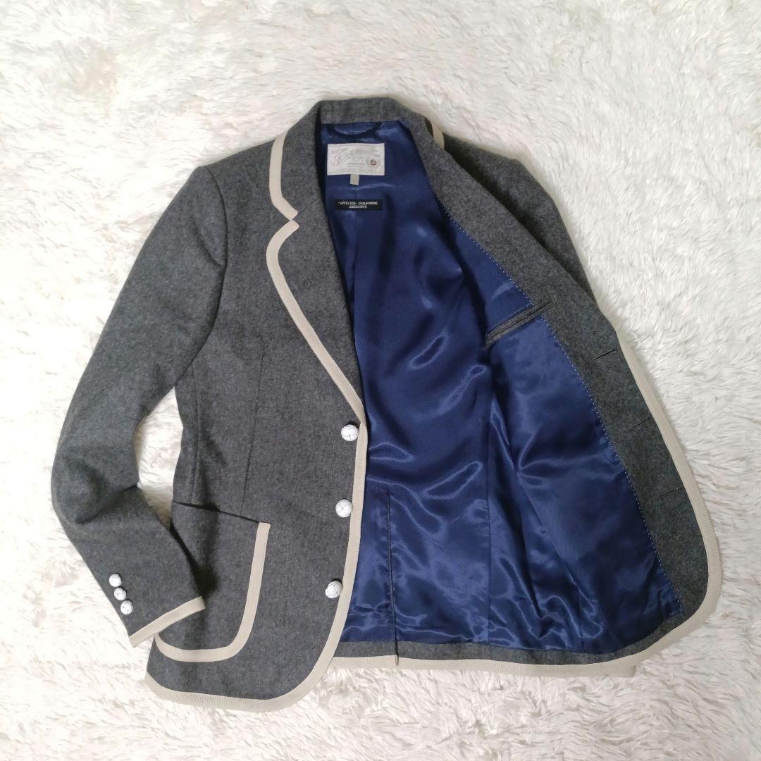 ■A(LeFRUDE)E アレフレード 15AWセットアップ　グレー　パイピング