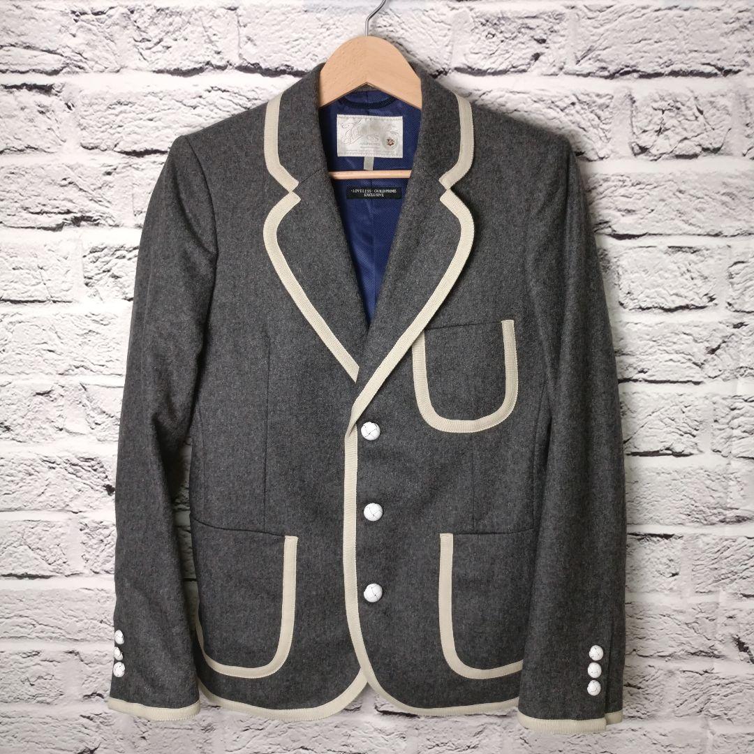 ■A(LeFRUDE)E アレフレード 15AWセットアップ　グレー　パイピング