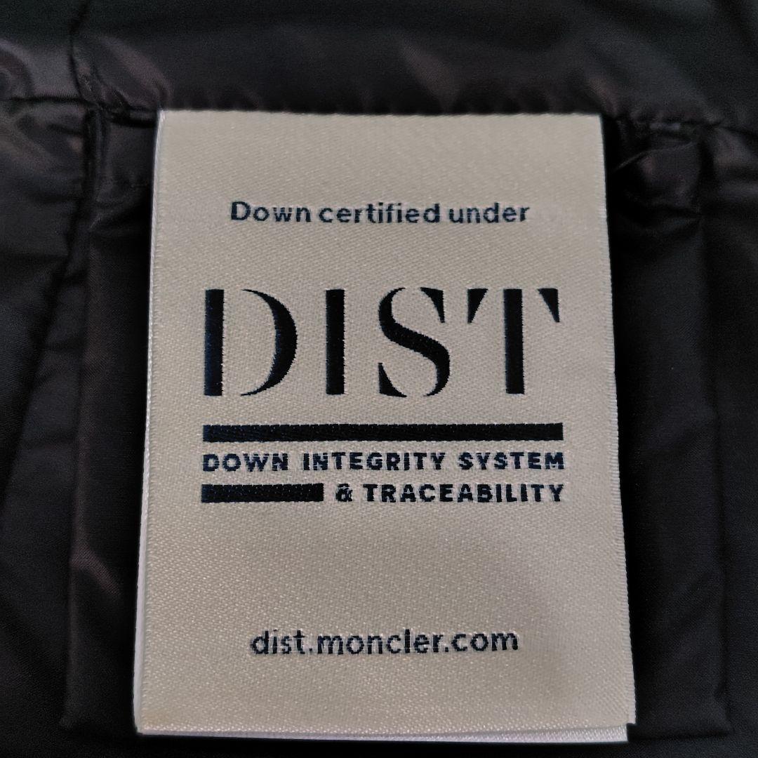 モンクレール Gemma ジェマ ダウンベスト フード ファー ベルベット 黒