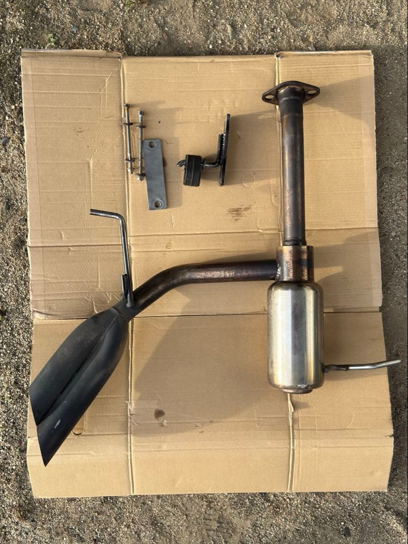 【JB74】ジムニーシエラ用サイドマフラースラッシュタイプ WirusWin