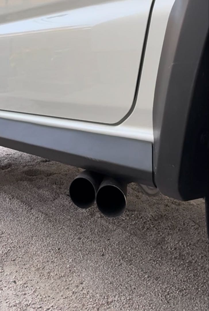 【JB74】ジムニーシエラ用サイドマフラースラッシュタイプ WirusWin