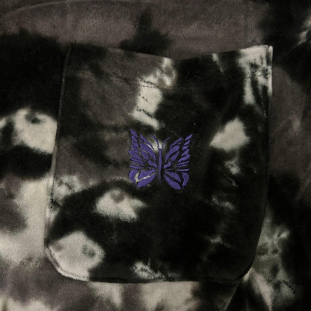 Needles ジャーナルスタンダード別注 ベルベット タイダイ 長袖カットソー