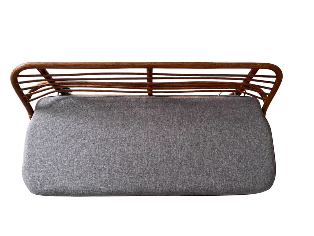 サンフラワーラタン(籐)　ラタン座椅子ソファ　D172DRK