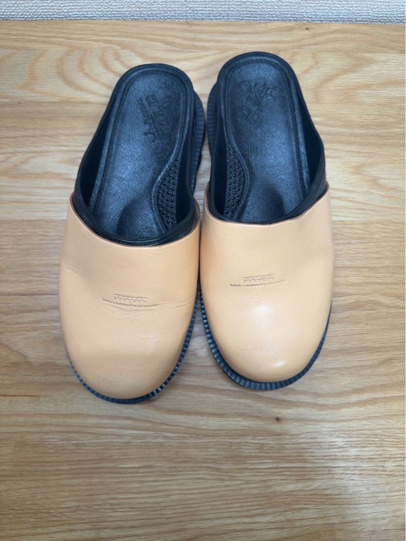 bench サンダル レザー　シャークソール【LL size】