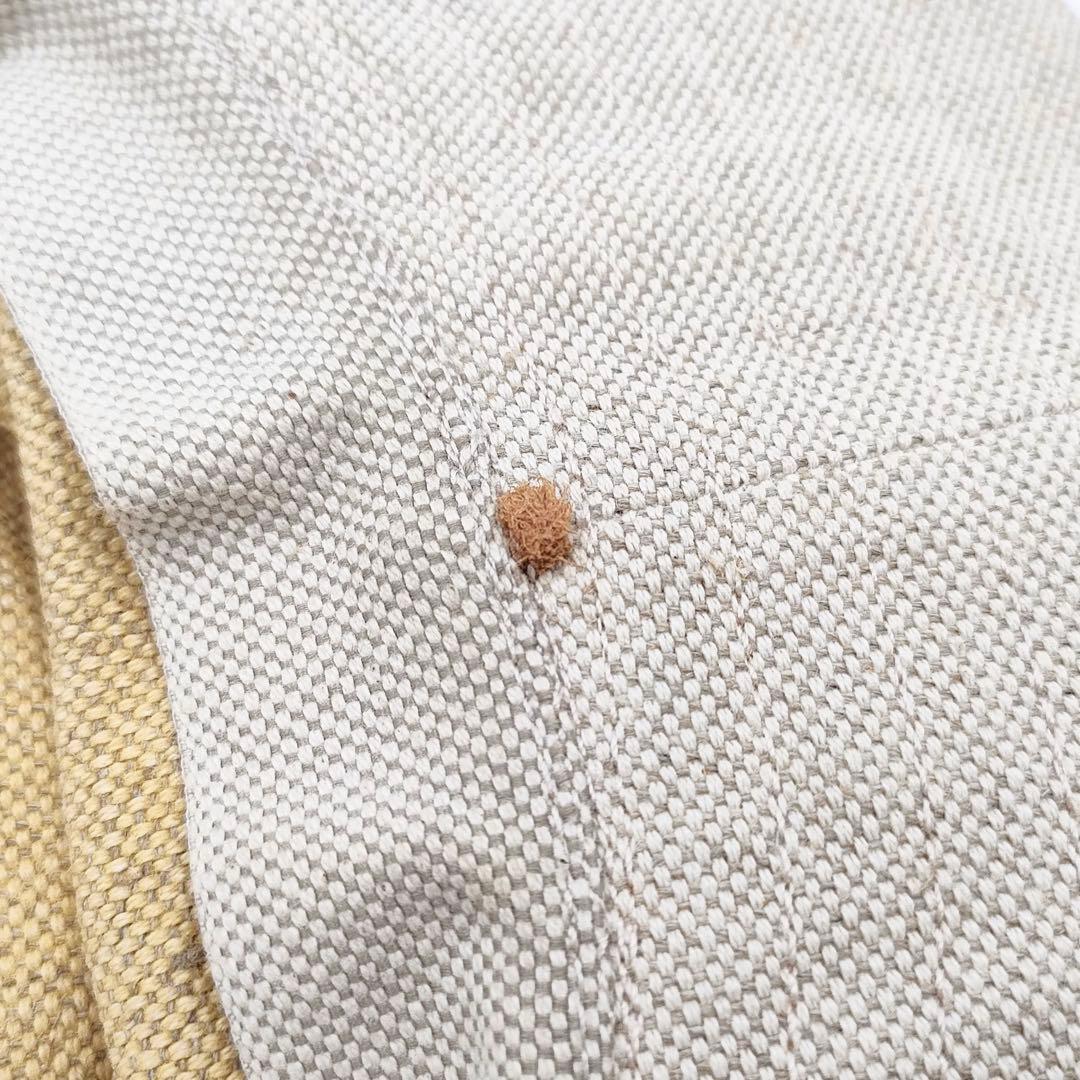 【人気】PRADA プラダ ハット 帽子 ロゴリボン リネン混 Sサイズ