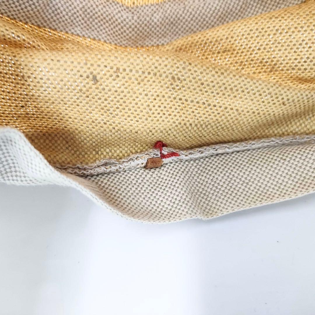 【人気】PRADA プラダ ハット 帽子 ロゴリボン リネン混 Sサイズ