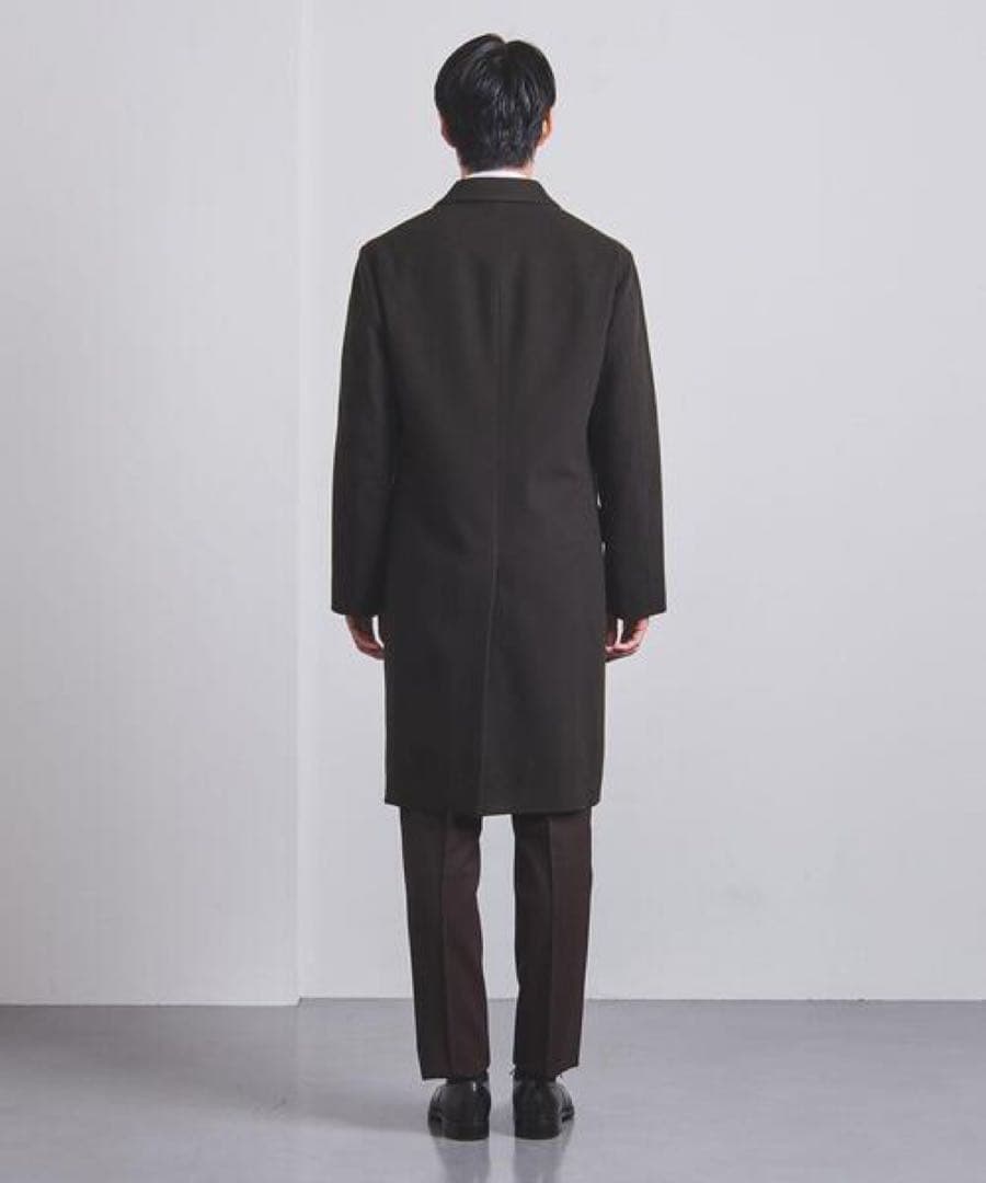 UNITED ARROWS メルトン ダブル4B チェスター　カシミヤ