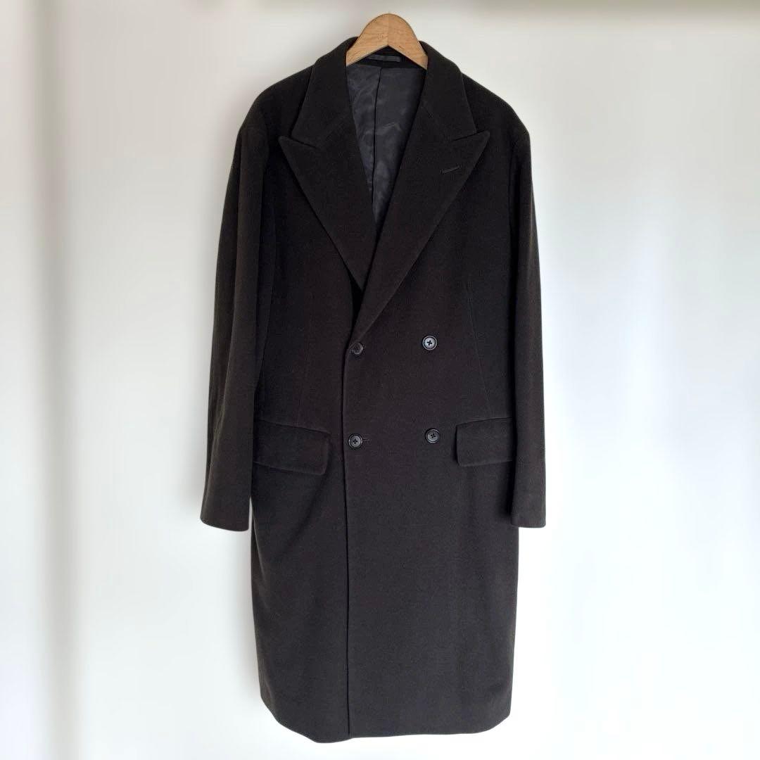 UNITED ARROWS メルトン ダブル4B チェスター　カシミヤ