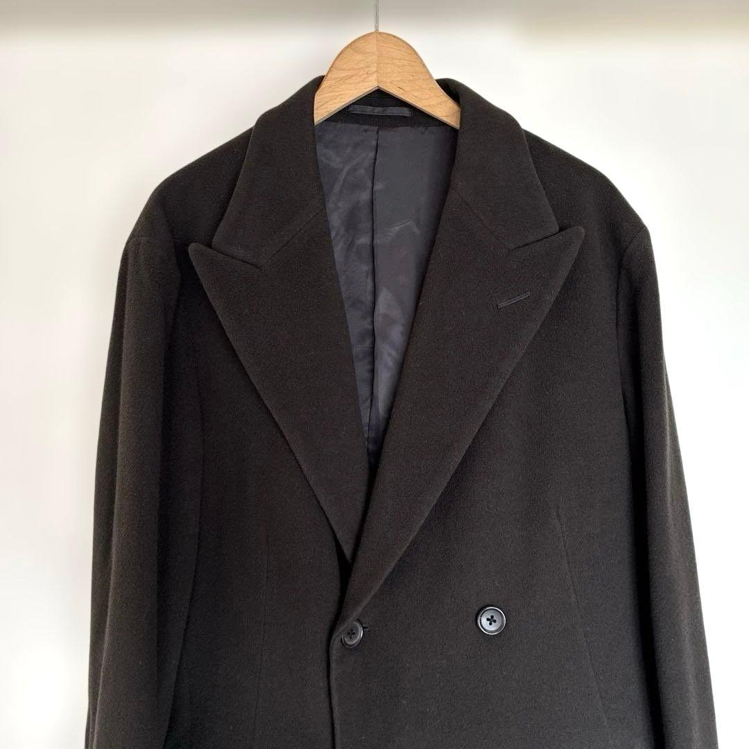 UNITED ARROWS メルトン ダブル4B チェスター　カシミヤ