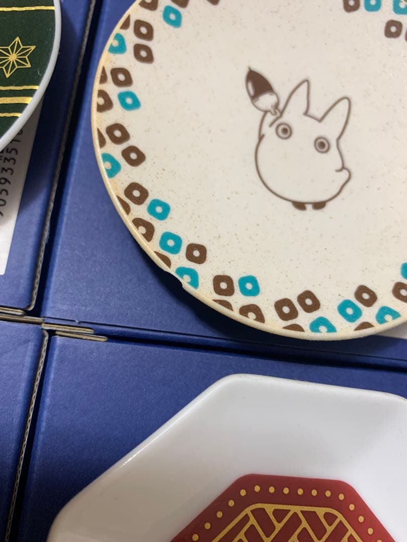 となりのトトロ　美濃焼豆皿　12種セット