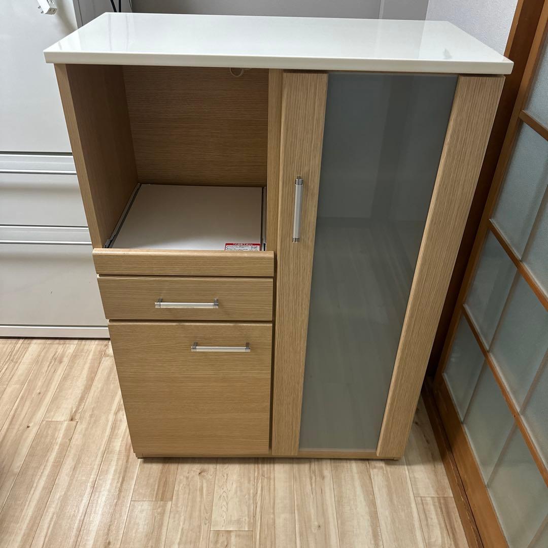 週末価格【ニトリ】食器棚・キッチンカウンター