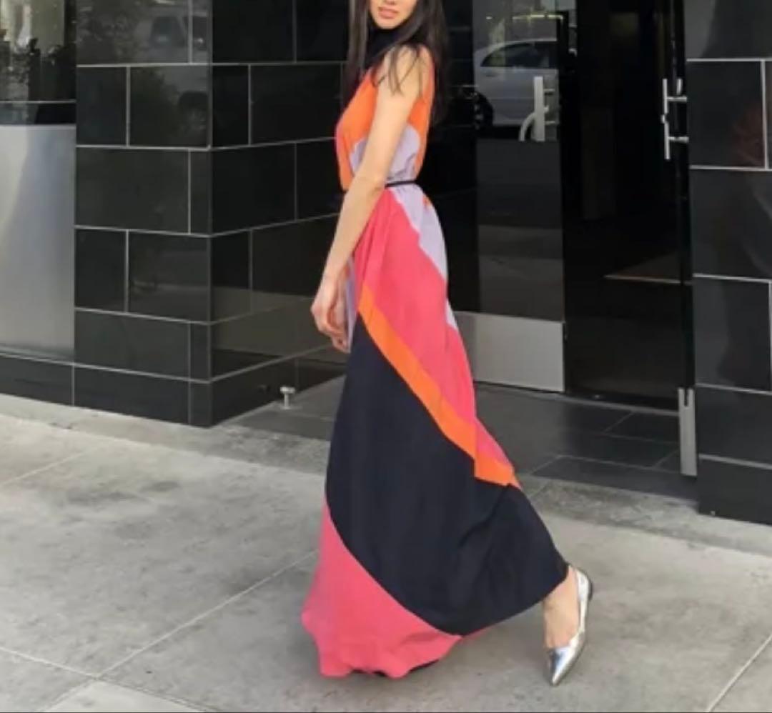 エリコです★HERMES★エルメス★シルクドレス★ロングワンピース★34