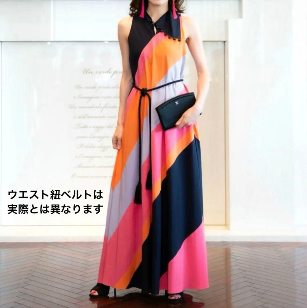 エリコです★HERMES★エルメス★シルクドレス★ロングワンピース★34