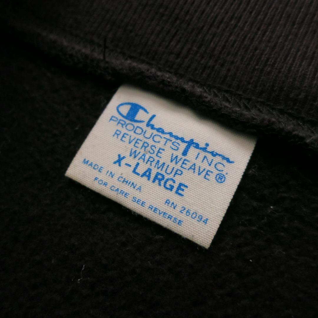 XL チャンピオン 復刻 パーカー 単色タグ スナップボタン カーディガン