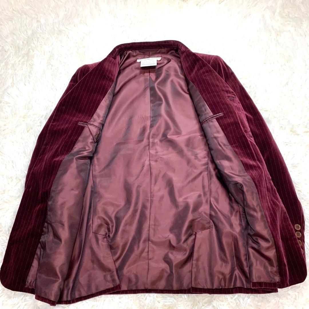 【希少品！】キャサリンハムネット ベロア セットアップ ボルドー M