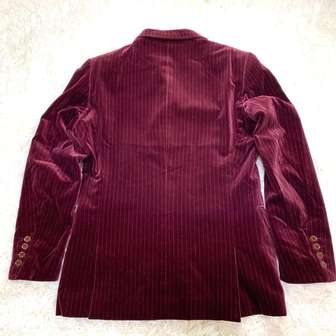 【希少品！】キャサリンハムネット ベロア セットアップ ボルドー M