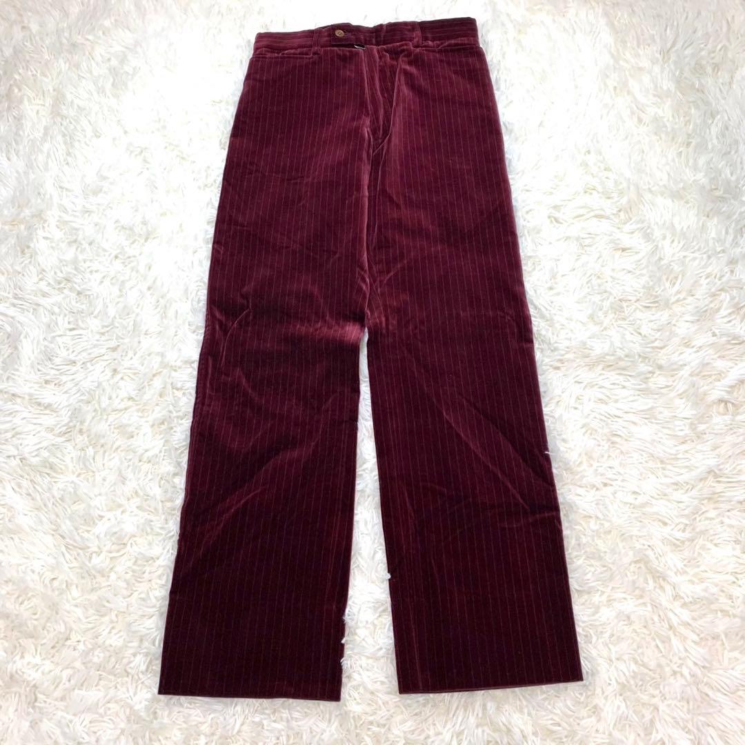 【希少品！】キャサリンハムネット ベロア セットアップ ボルドー M