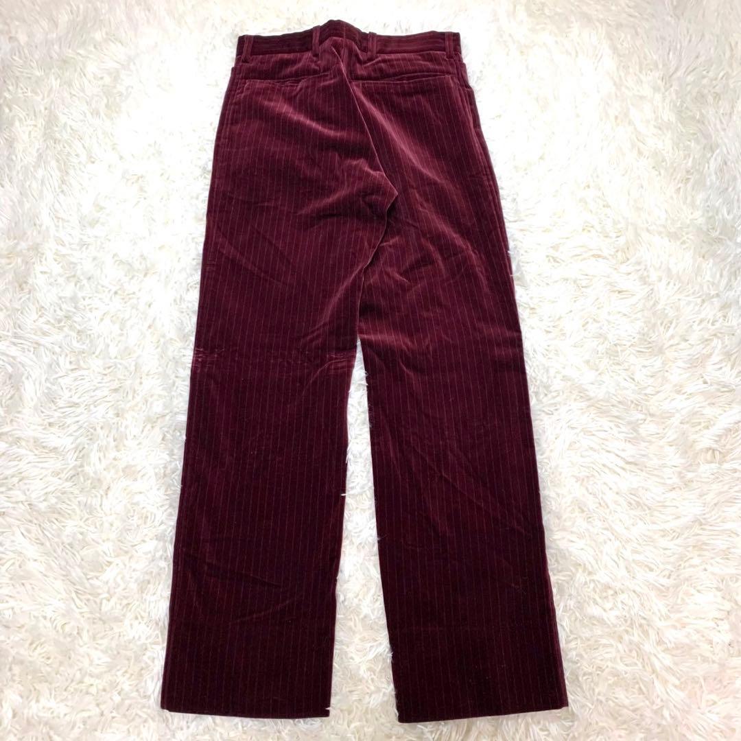 【希少品！】キャサリンハムネット ベロア セットアップ ボルドー M