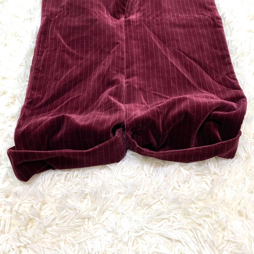 【希少品！】キャサリンハムネット ベロア セットアップ ボルドー M
