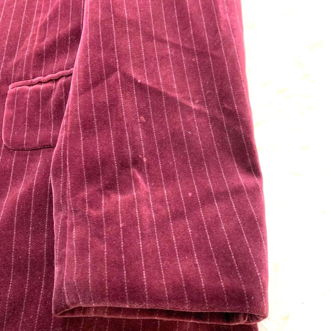 【希少品！】キャサリンハムネット ベロア セットアップ ボルドー M