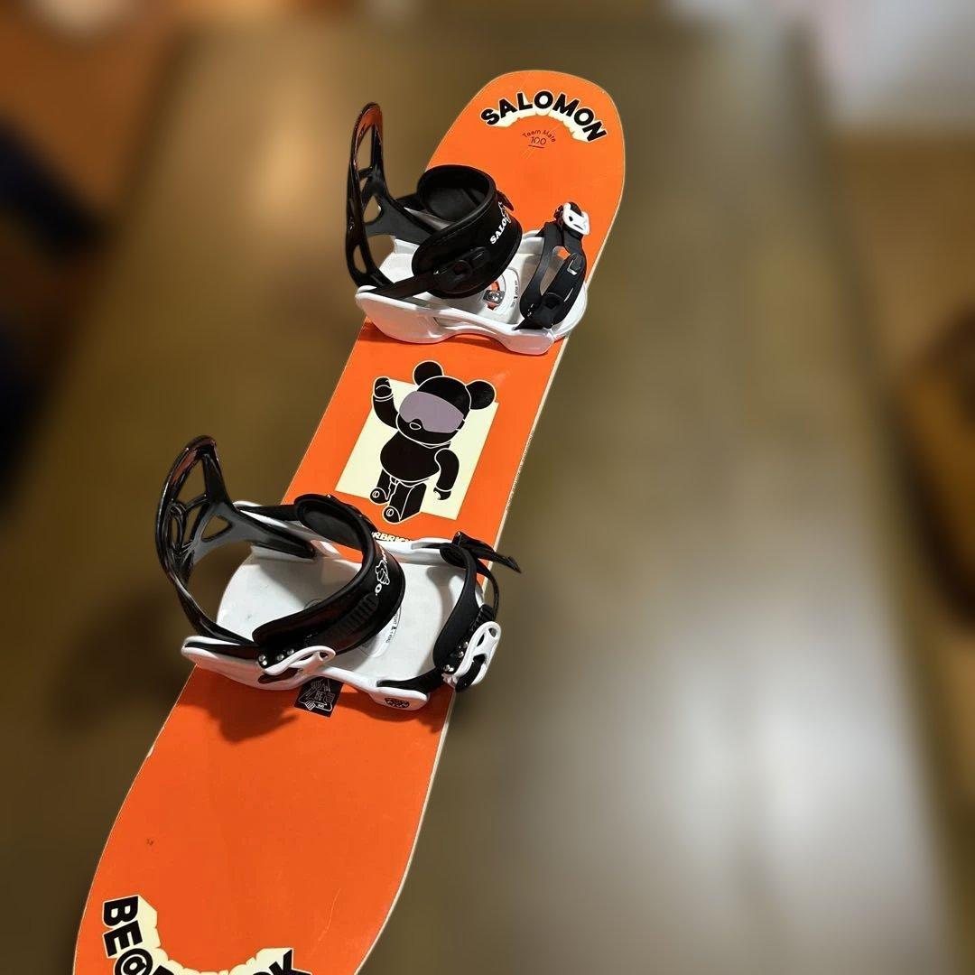 SALOMON BE@RBRICK キッズ　スノーボード　3点セット
