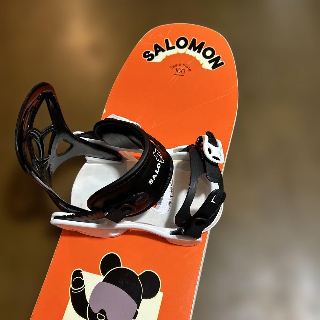 SALOMON BE@RBRICK キッズ　スノーボード　3点セット