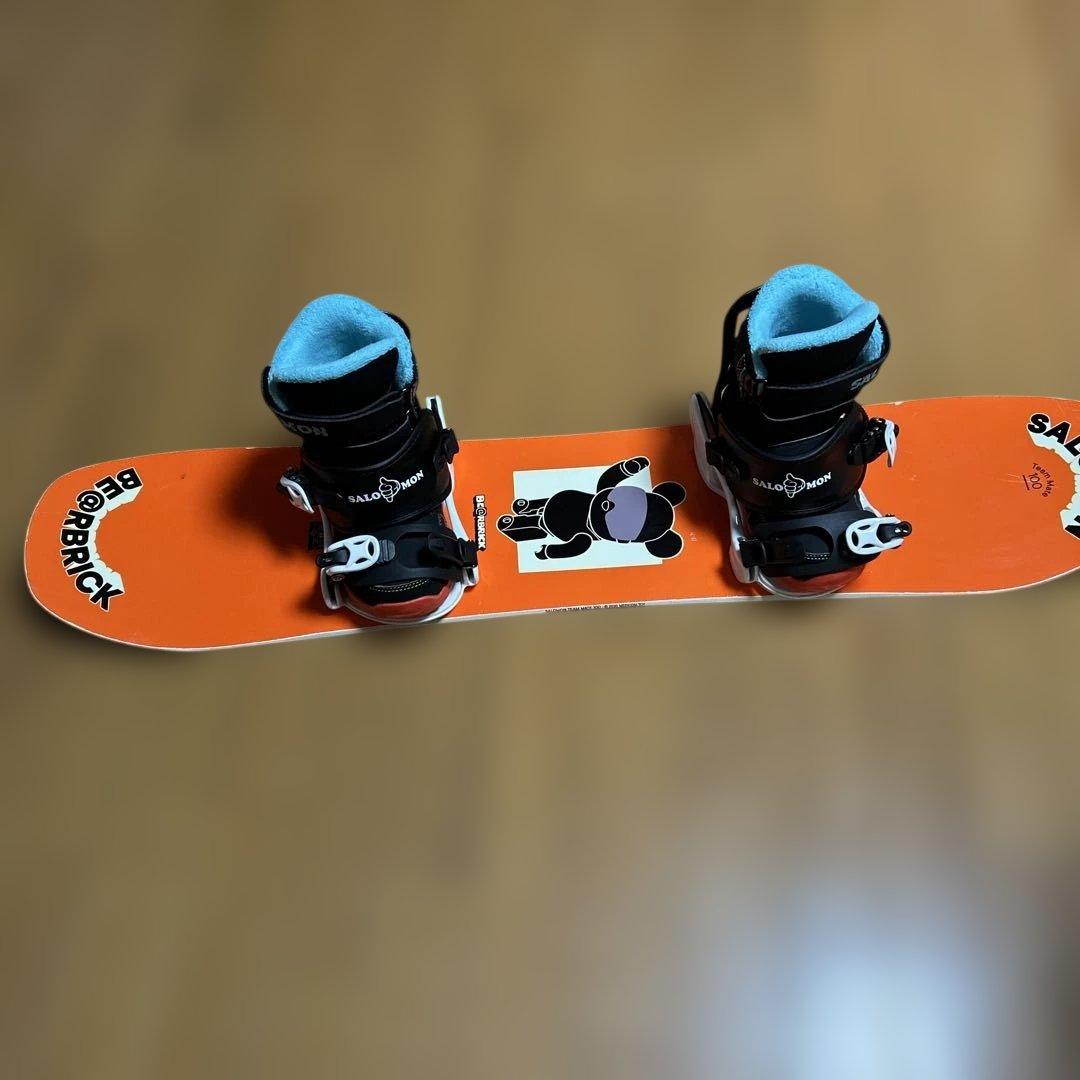 SALOMON BE@RBRICK キッズ　スノーボード　3点セット