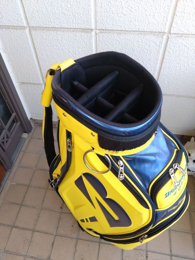 ブリヂストン Tour B キャディバッグ イエロー