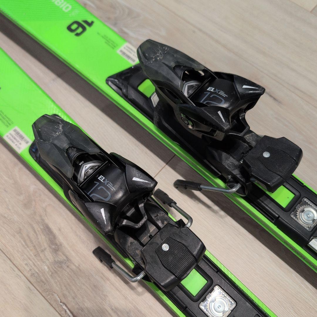 ELAN エラン AMPHIBIO16 166cm スキー板 バインディング付き