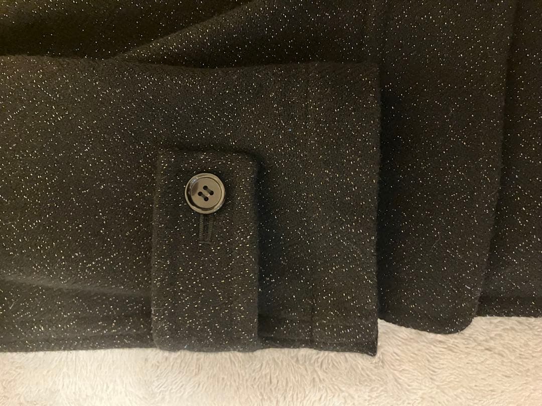 コムデギャルソン ラメロングダッフルコート2019AW