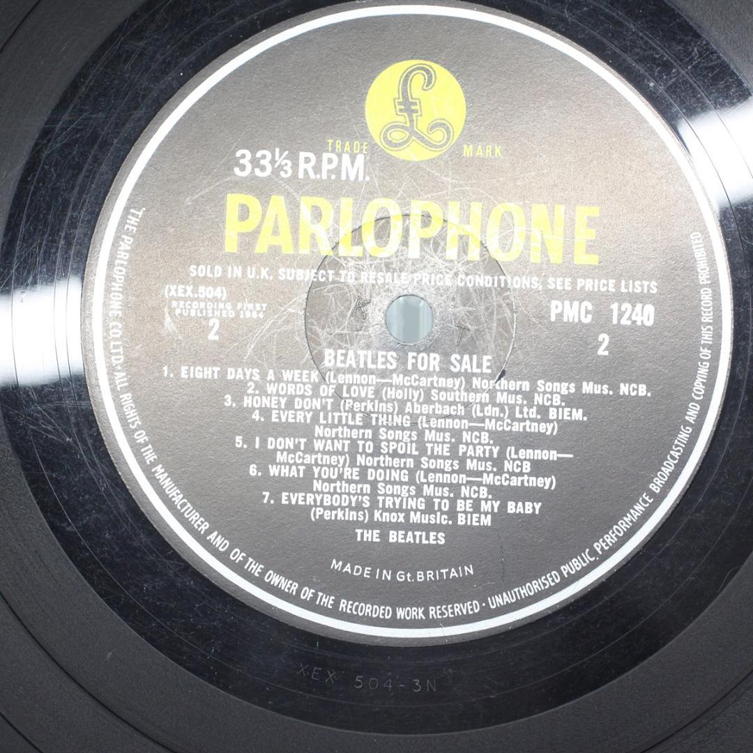 英LP The Beatles For Sale UK盤 Mono フォーセール