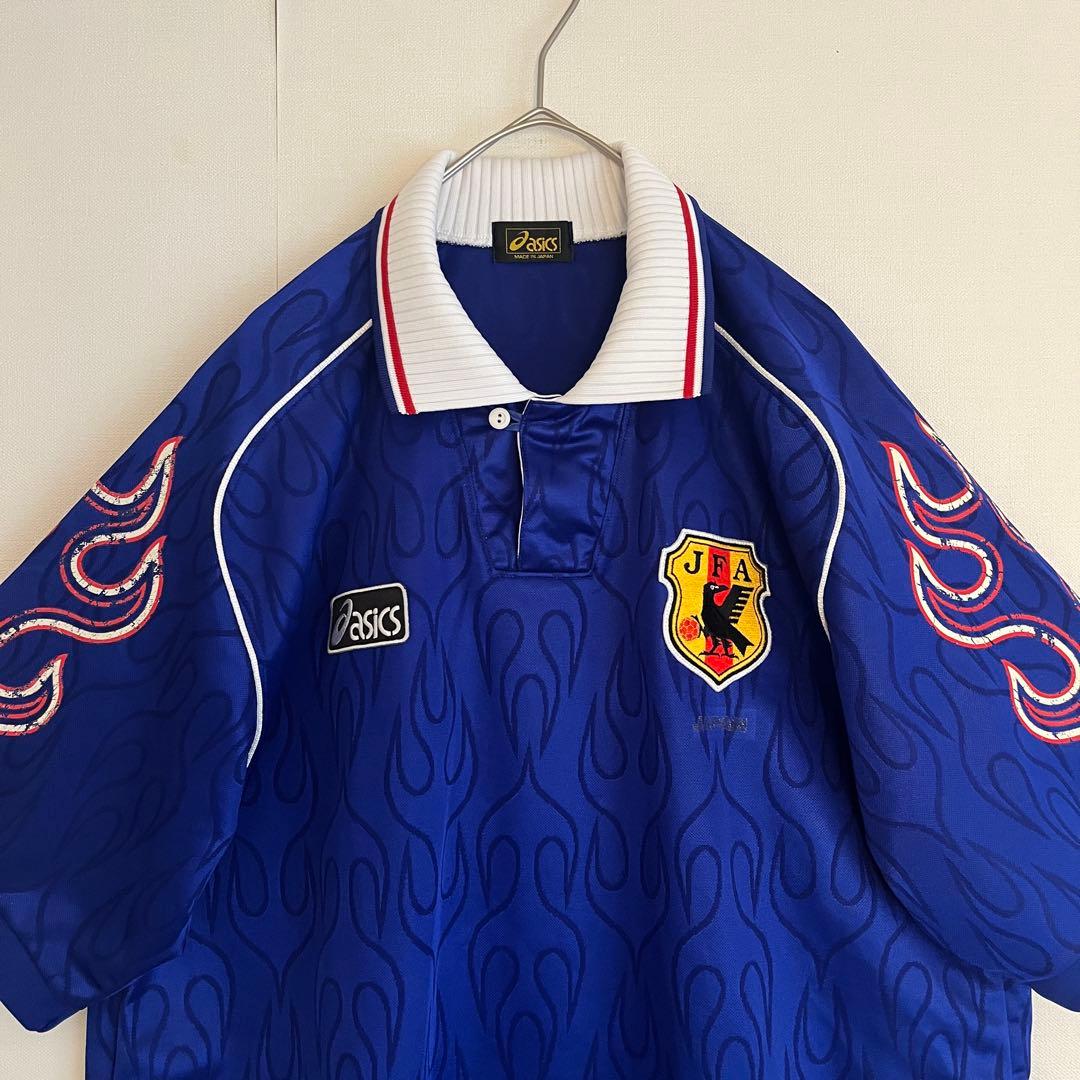 【超レア◆ワールドカップフランス'98◆美品】サッカー日本代表ユニフォーム◆M◆