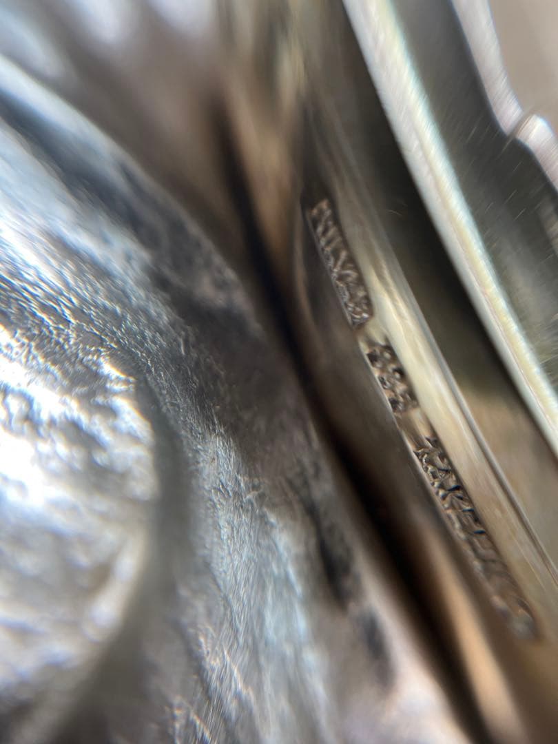 篠*原様 銀属製帆船模型 ガラスケース付き