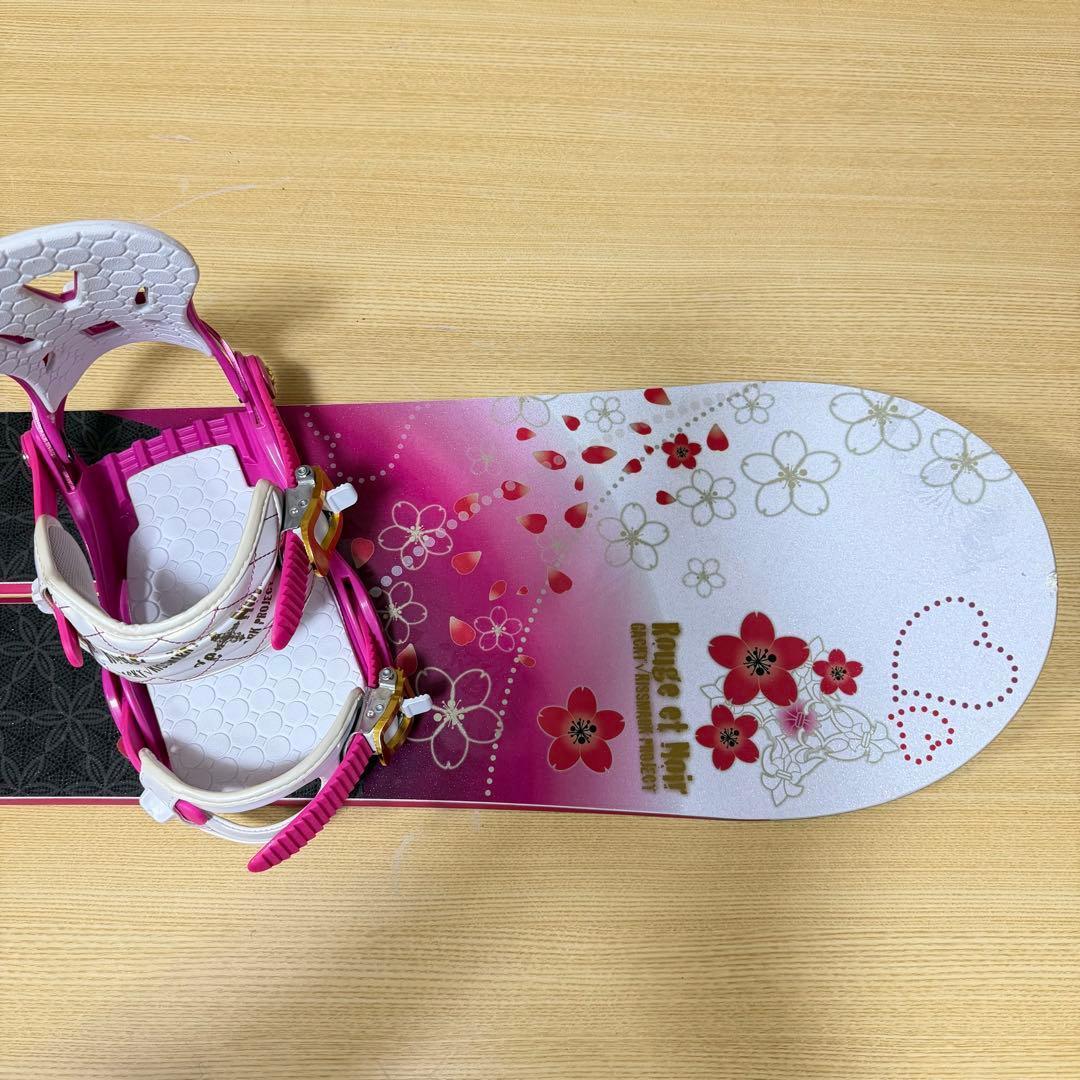 美品　kiss mark レディース　スノーボード3点　143cm 値下げ不可