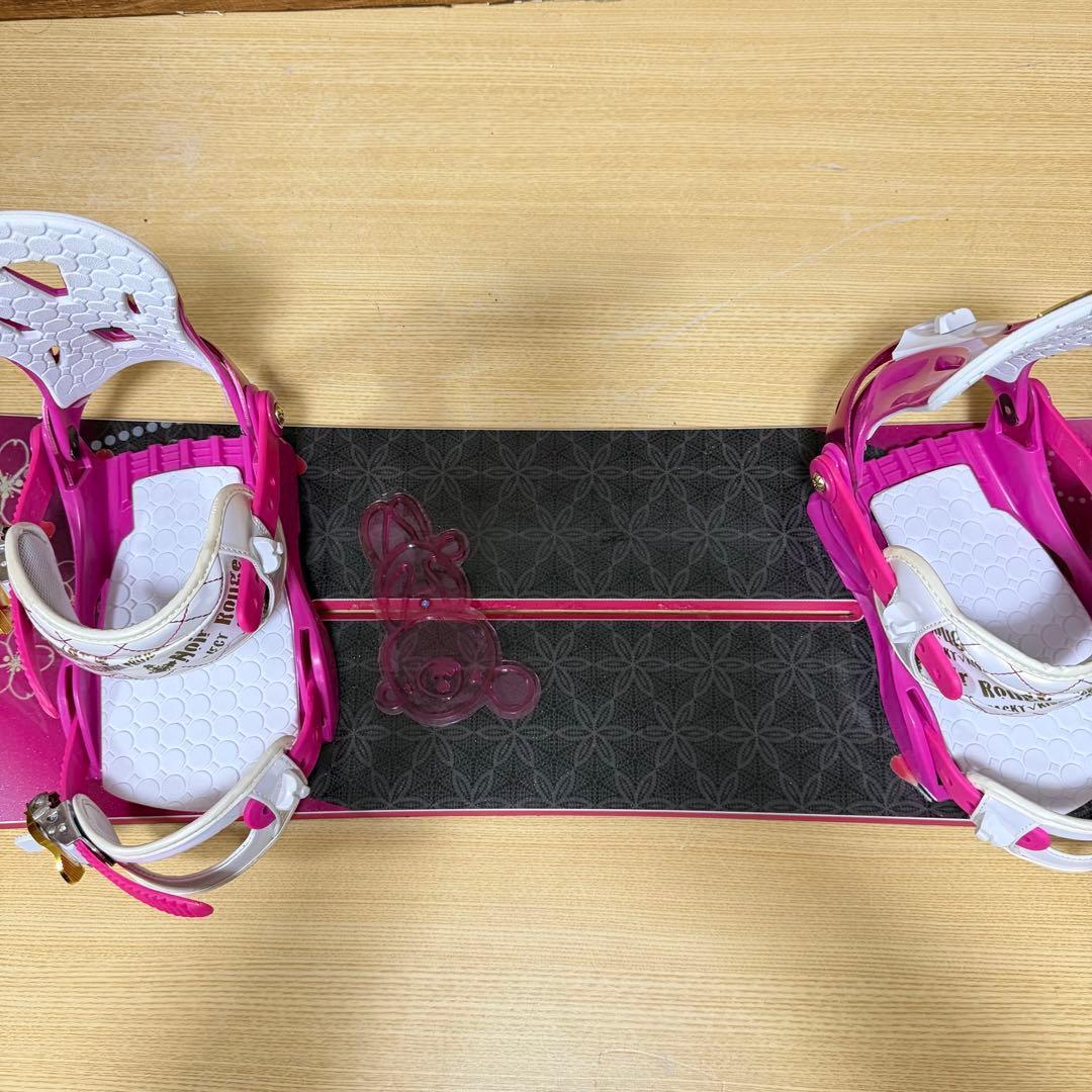 美品　kiss mark レディース　スノーボード3点　143cm 値下げ不可