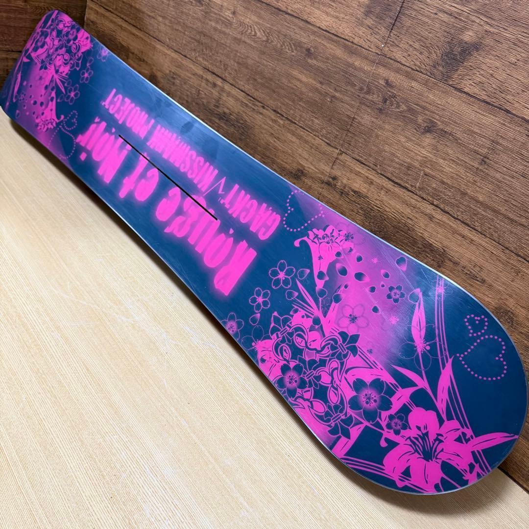 美品　kiss mark レディース　スノーボード3点　143cm 値下げ不可