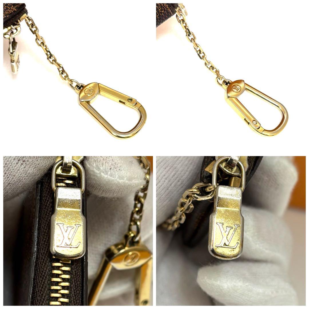 LOUIS VUITTON ダミエ　クレ　&キーケース 新品同様