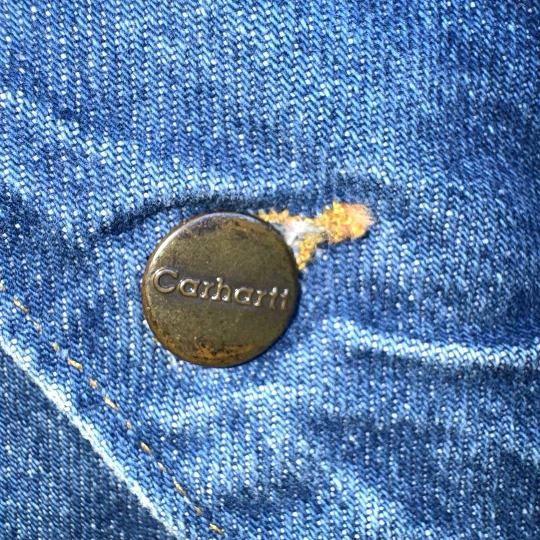 90s vintage カーハート デニム　チョアコート　カバーオール　2XL