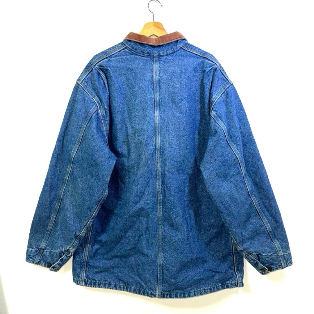 90s vintage カーハート デニム　チョアコート　カバーオール　2XL