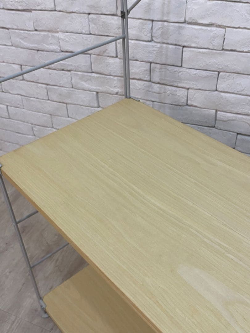 【東京都内23区配送無料】無印良品　ステンレスユニットシェルフ　ワードローブ