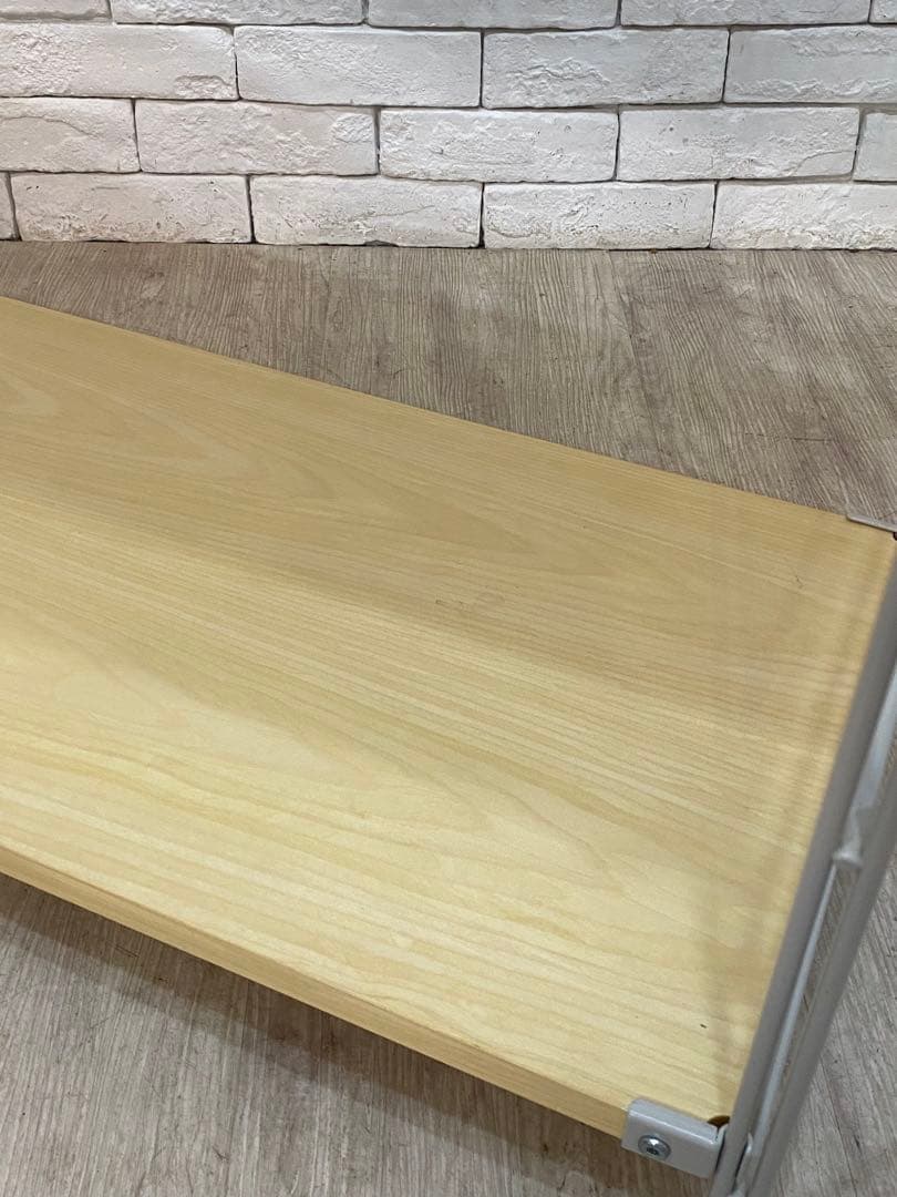 【東京都内23区配送無料】無印良品　ステンレスユニットシェルフ　ワードローブ