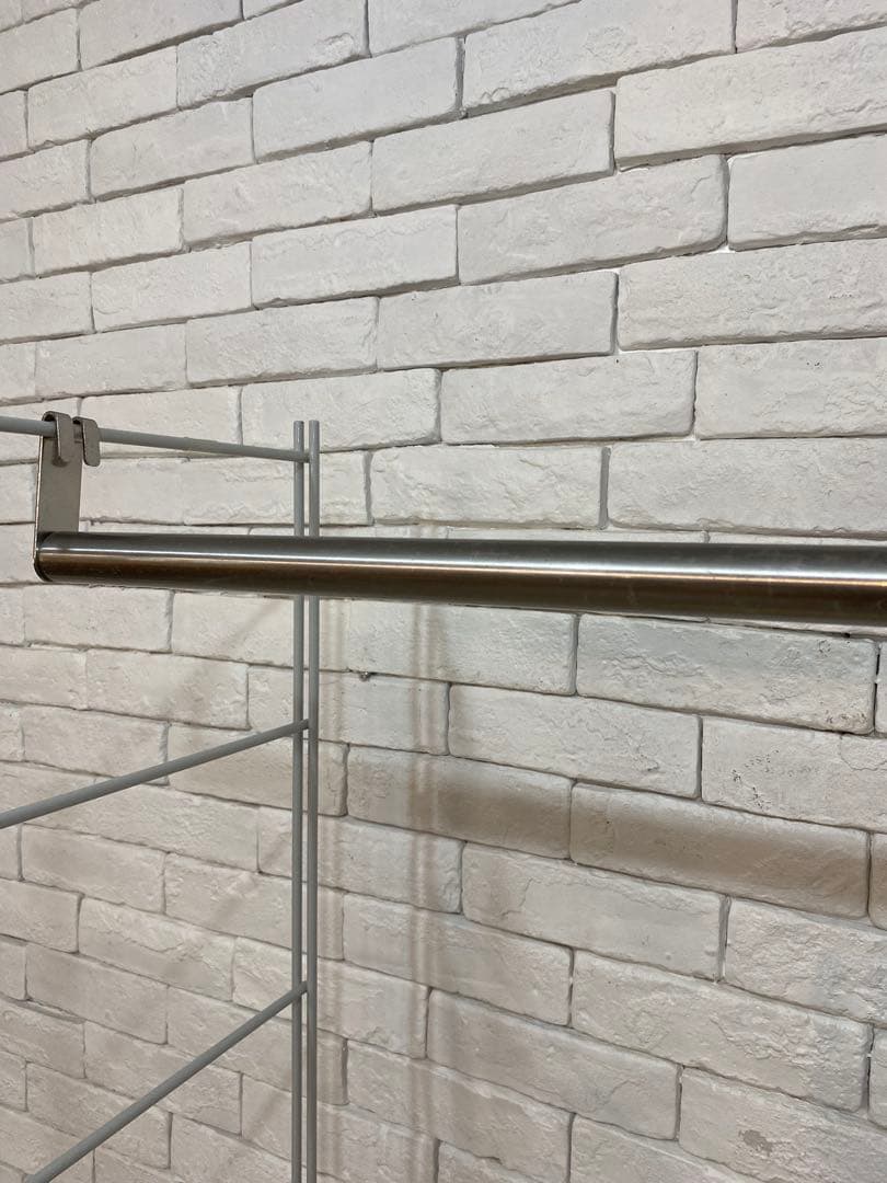 【東京都内23区配送無料】無印良品　ステンレスユニットシェルフ　ワードローブ