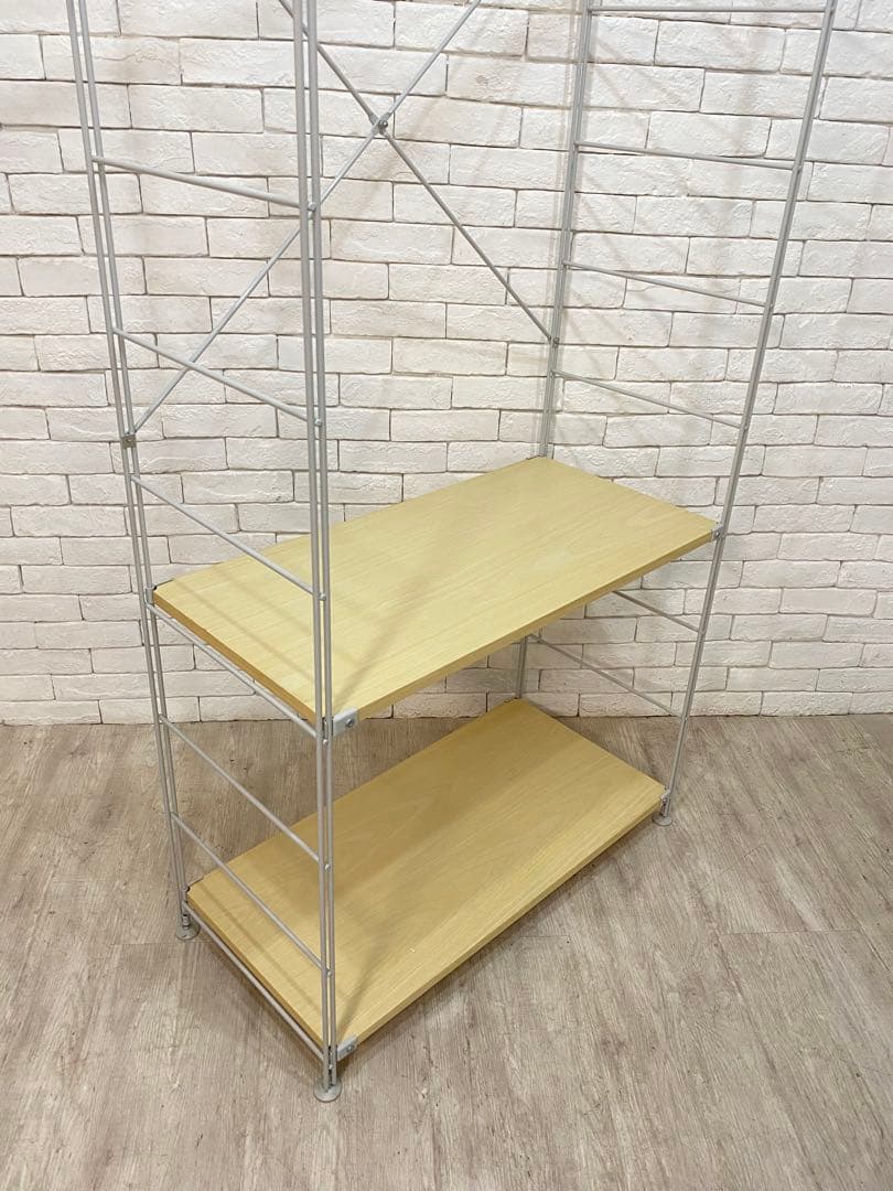 【東京都内23区配送無料】無印良品　ステンレスユニットシェルフ　ワードローブ